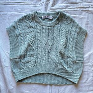 Cropped Zara Sweater Vest